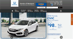 Desktop Screenshot of hondaofwestport.com
